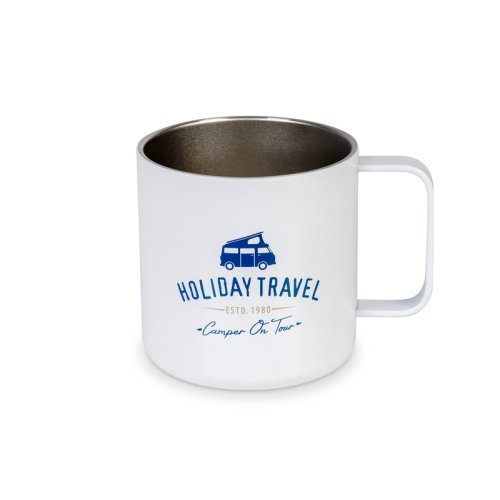 Edelstahl Tasse HOLIDAY