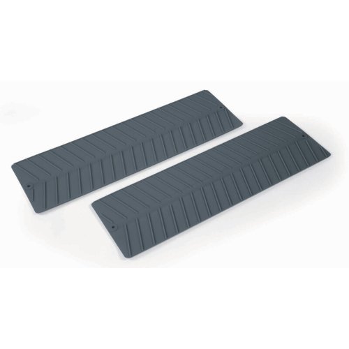 Anti-slip mat Grip (2 pieces), grey, 74x22cm