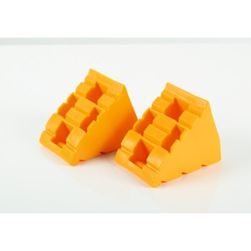 Blocking wedge, set of 2, yellow