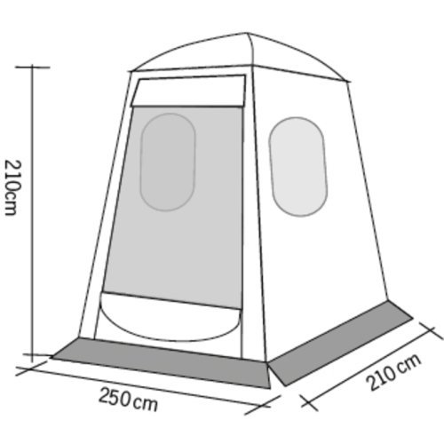 Rear tent UPGRADE DOME PREMIUM
