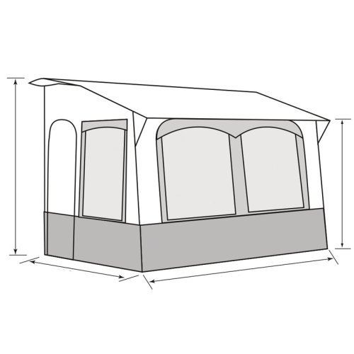 All-season caravan awning Casa Royal 320