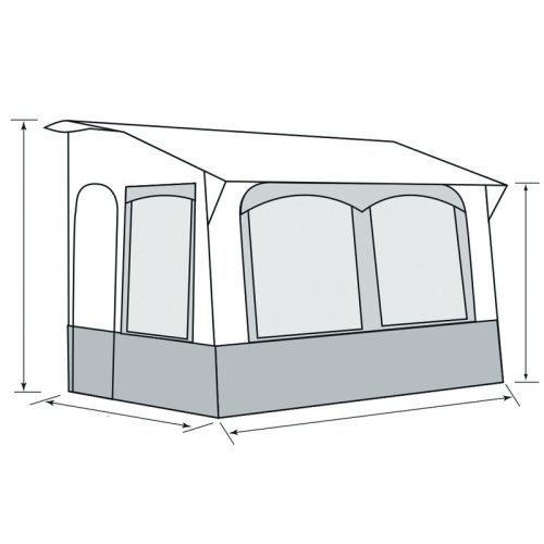 All-season caravan awning Casa Royal 320