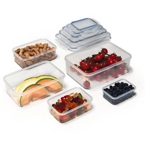 Storage cans and food storage cans, 5,74l transparent