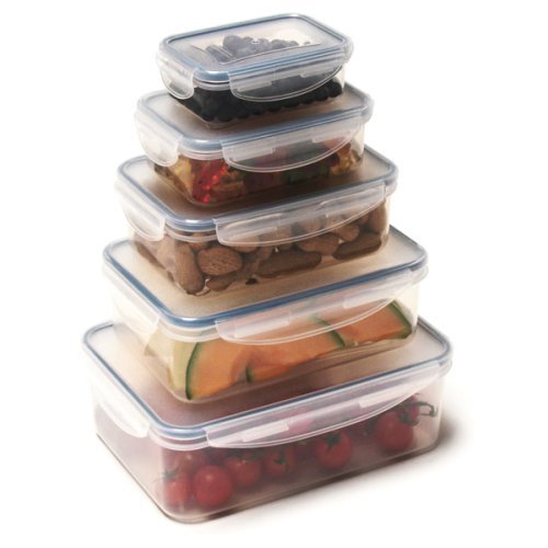 Storage cans and food storage cans, 5,74l transparent