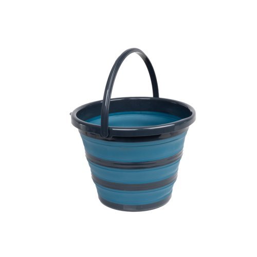 Foldable bucket - petrol / anthracite - 10 l