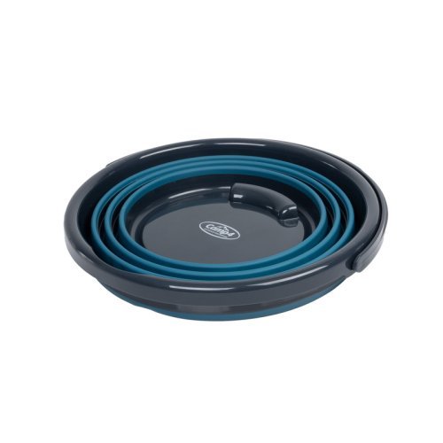 Foldable bucket - petrol / anthracite - 10 l