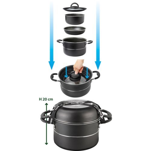 Pot set PIRATE NG 7+1 Ø20