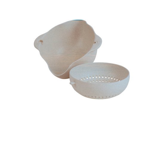 Bowl with sieve and rotating function