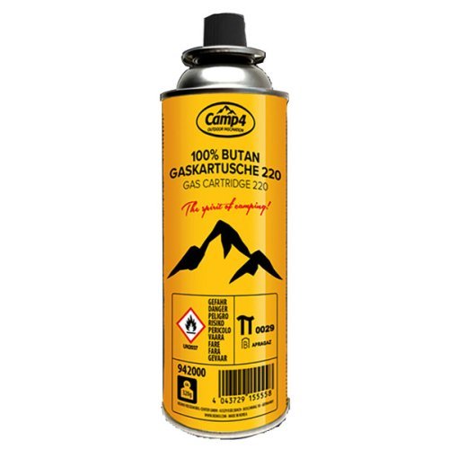 Valve cartridge 220 g - CRV gas cartridge