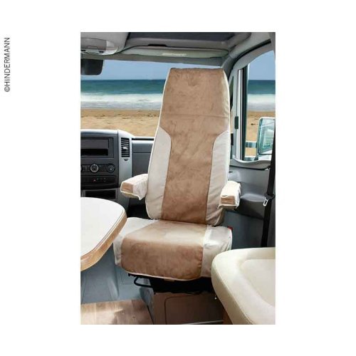 2-piece slipcover (ISRI) for Ducato (2007/2014), beige/sand