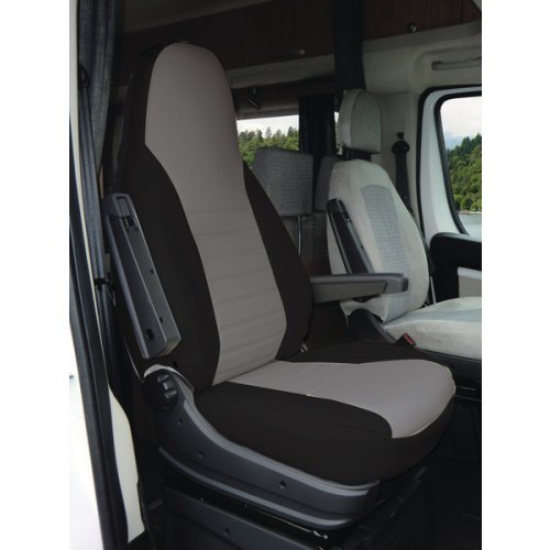 Integral slipcover Fiat Ducato from year of manufacture 2014 - Black / Grey