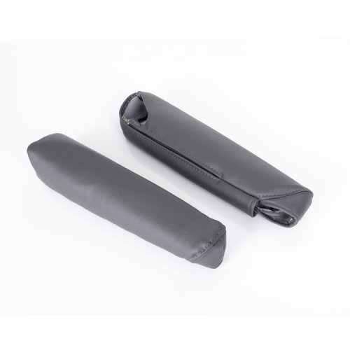 Protective cover armrest Fiat Ducato from 2007 - imitation leather - anthracite