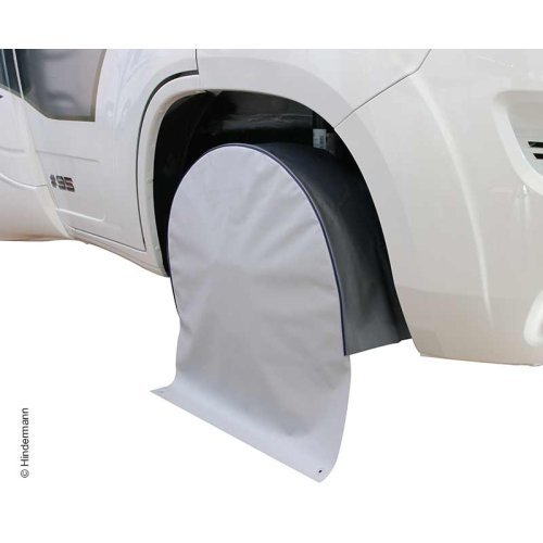 Wheel arch cover light grey/dark grey, e.g. RM 17".