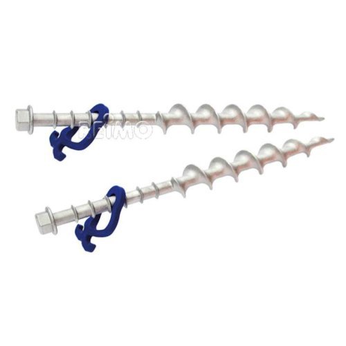Peggy Peg screw peg long aluminium, set of 2