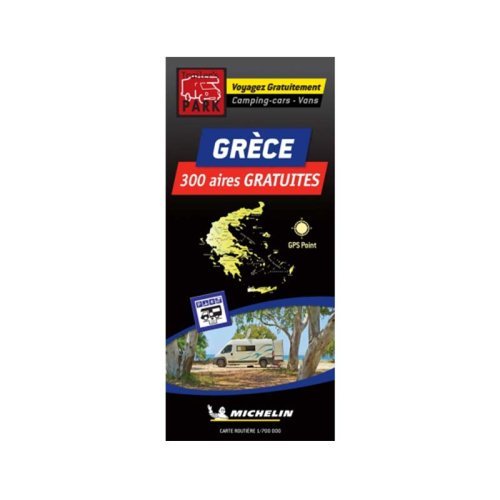 Michelin Map of pitches Free pitches in Greece