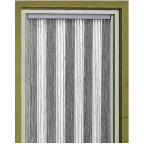 Door curtain KORDA 60 x 190cm /white, grey