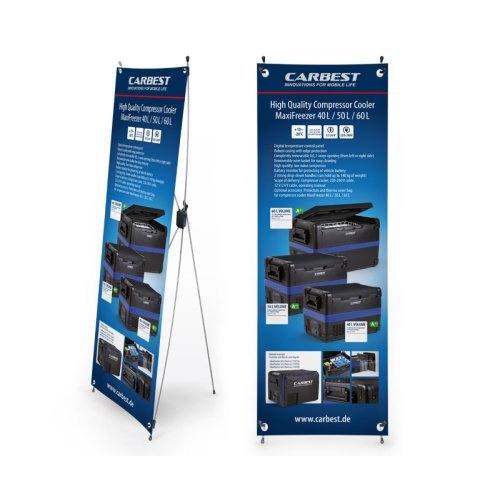 Carbest X-Banner - Motive: Heavy Duty Coolboxes