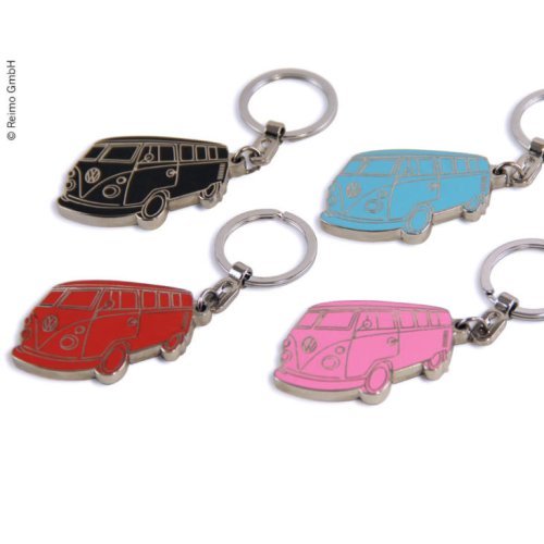 VW Collection Bulli key fob, red, 10x3,5x0,4cm