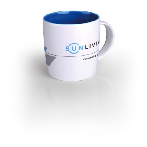 Mug "SUN LIVING" made of high quality New Bone China for 340ml
