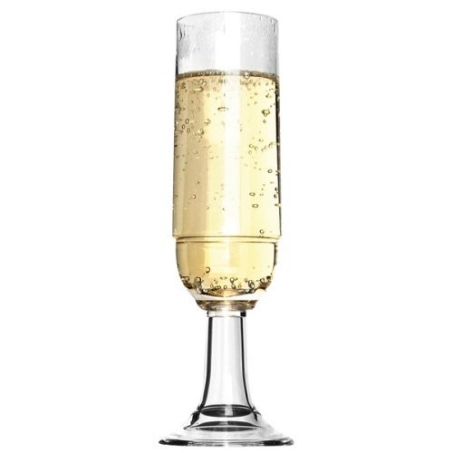 Polycarbonate glasses St.Tropez champagne set 210ml