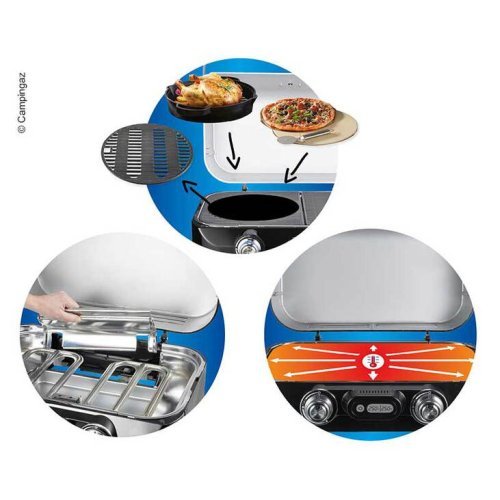 Campingaz table grill ATTITUDE 2100 EX, 30mbar, 5kW, InstaStart ignition