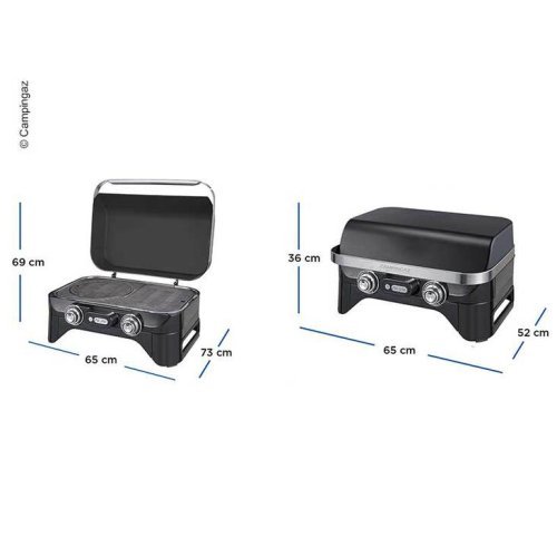 Campingaz table grill ATTITUDE 2100 EX, 30mbar, 5kW, InstaStart ignition