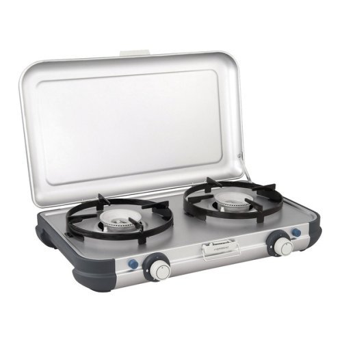 Campingaz Stove 2CV, Piezo Ignition Incl. Hose and Regulator