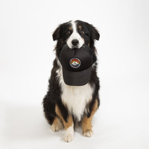 Trucker Cap LIFE IS A JOURNEY, black, unisex