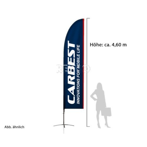 Carbest Squareflag complete system