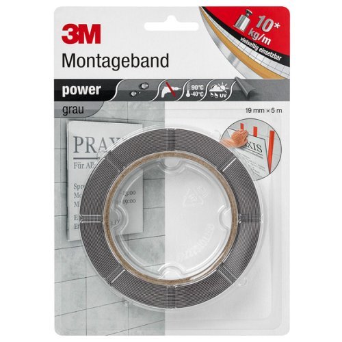 Double sided adhesive tape