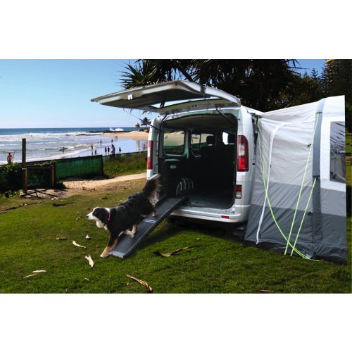Dog ramp ZORA up to 120kg, material PP, black