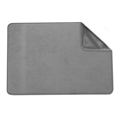 thermal pad for pets 100x50cm, light grey, anti-slip