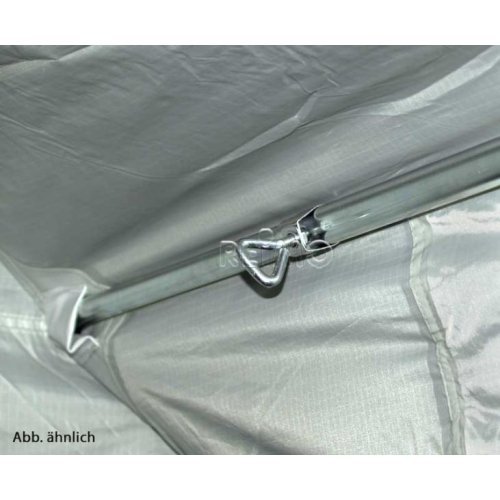 Reinforcement bar 4-part, 16x1mm, aluminium