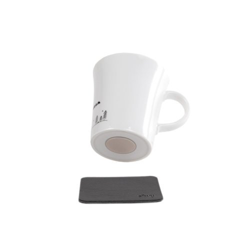 ADRIA porcelain magnetic handle cups "VAN"