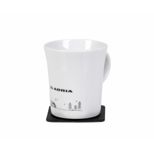 ADRIA porcelain magnetic handle cups "VAN"