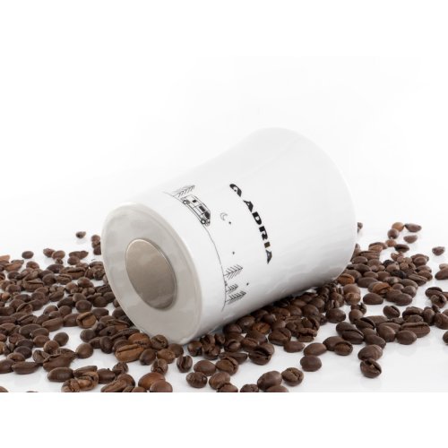 ADRIA porcelain magnetic handle cups "VAN"