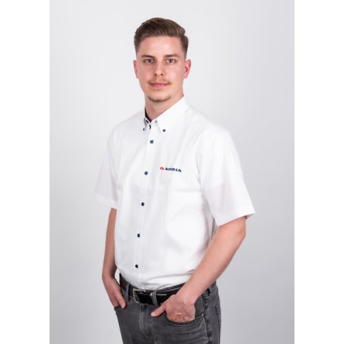 ADRIA shirt short, 39/40 M