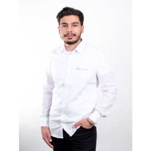 Mens Business Shirt Sun Living Body-Fit M