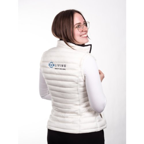 Sun Living ladies vest white size S