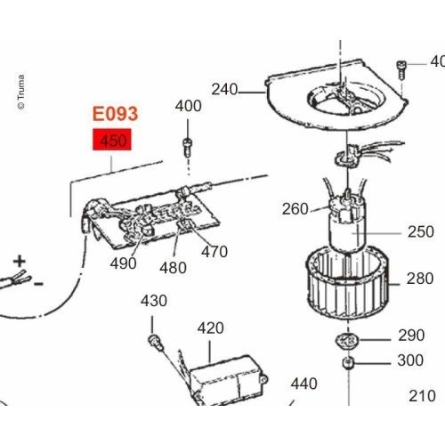 Wire harness E 4000, 12 V