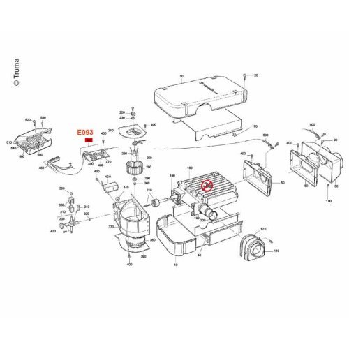 Wire harness E 4000, 12 V