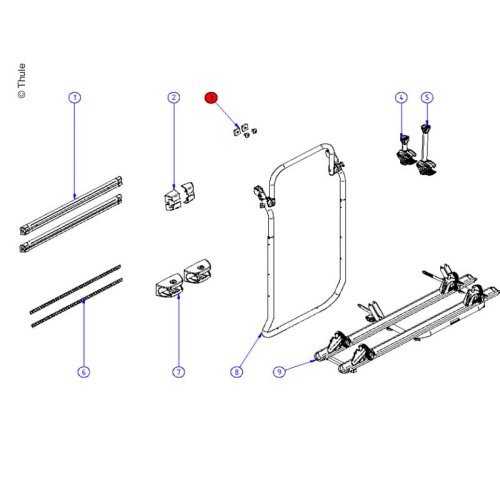 Befestigungsschrauben 4er