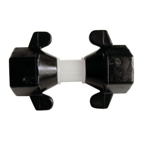 Double screw-on nozzle PP 1/2" x 1/2 "I