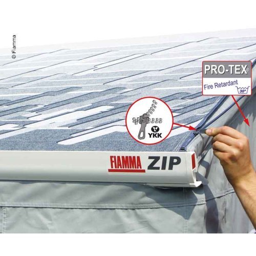 Awning F45L for Fiamma ZIP L450 Royal Blue