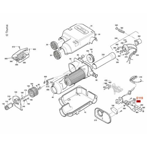 Ventilkörper E2400 30mbar