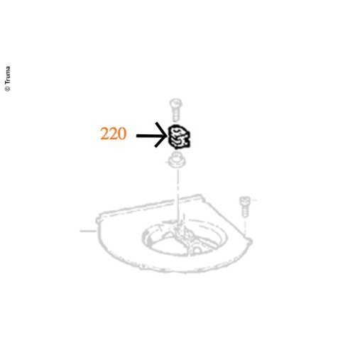 Vibration damper for Trumatic E heaters