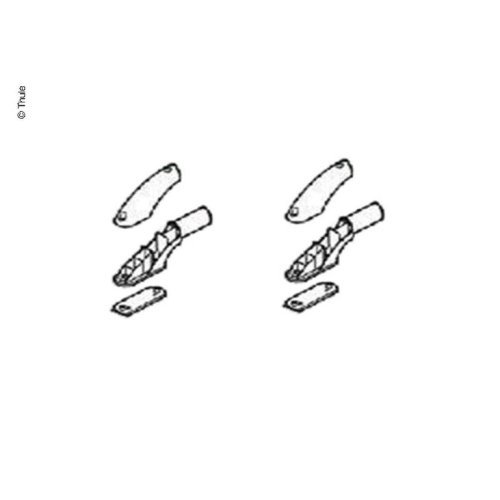 2 end pieces complete