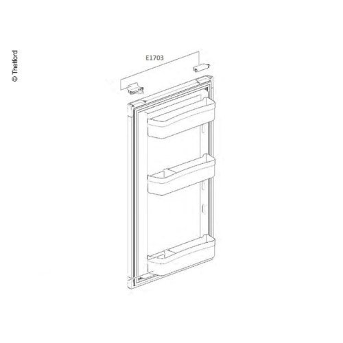 Türverriegelung schwarz
