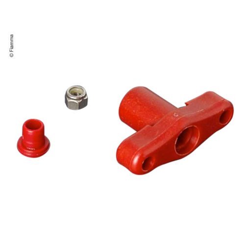 Locking screw M5 red