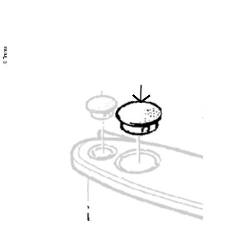 Cover cap 52 mm, suitable for Truma S3002/S5002